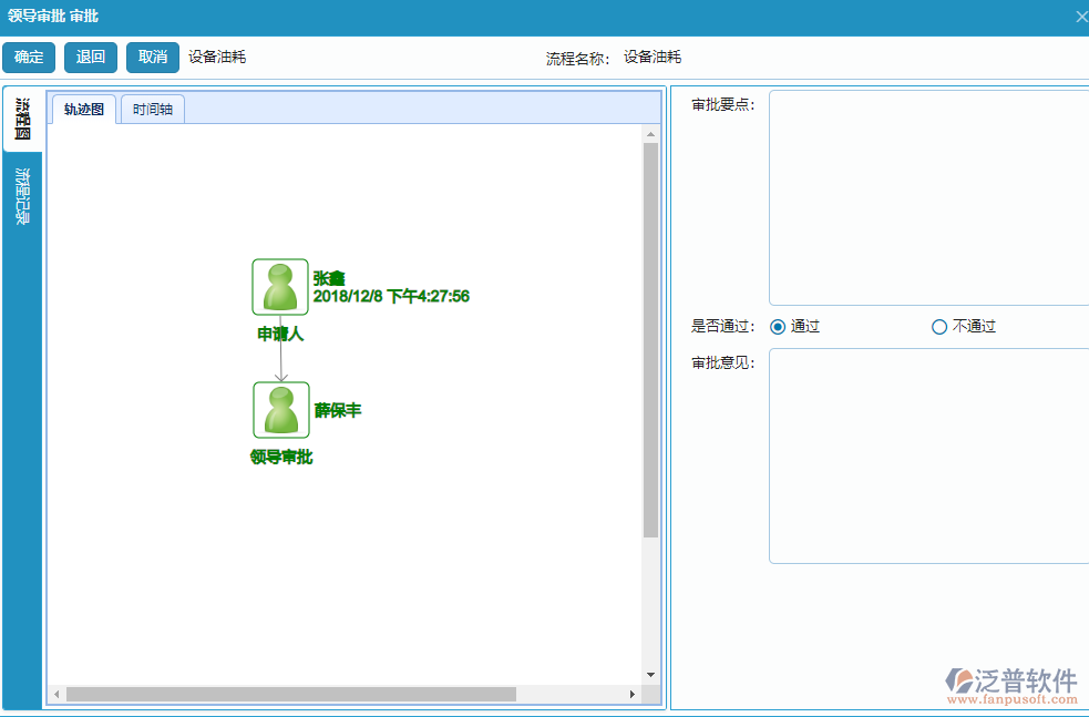 設(shè)備油耗單據(jù)審批記錄圖.png