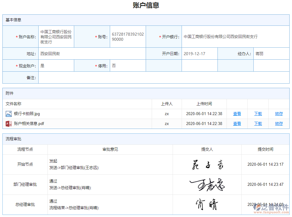 賬戶信息