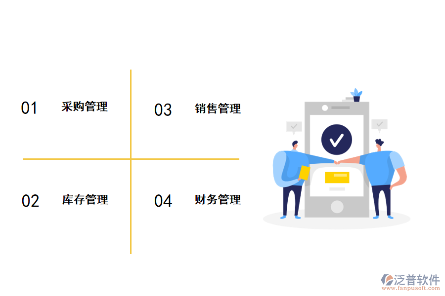 泛普軟件進(jìn)銷存管理系統(tǒng)的功能