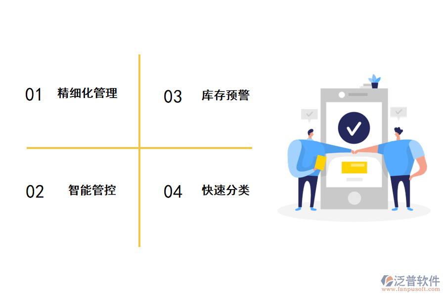 泛普進(jìn)銷存管理系統(tǒng)優(yōu)勢(shì)
