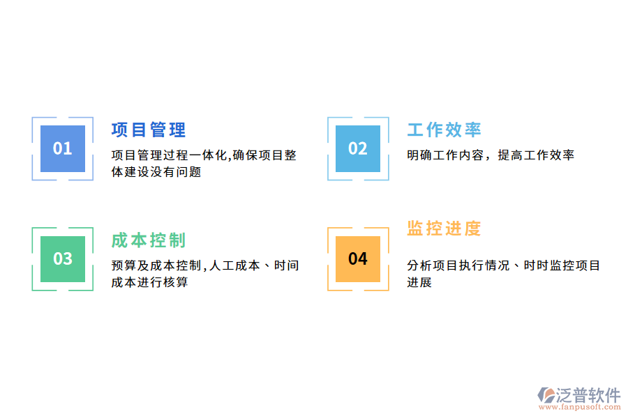 工程管理軟件的作用有哪些