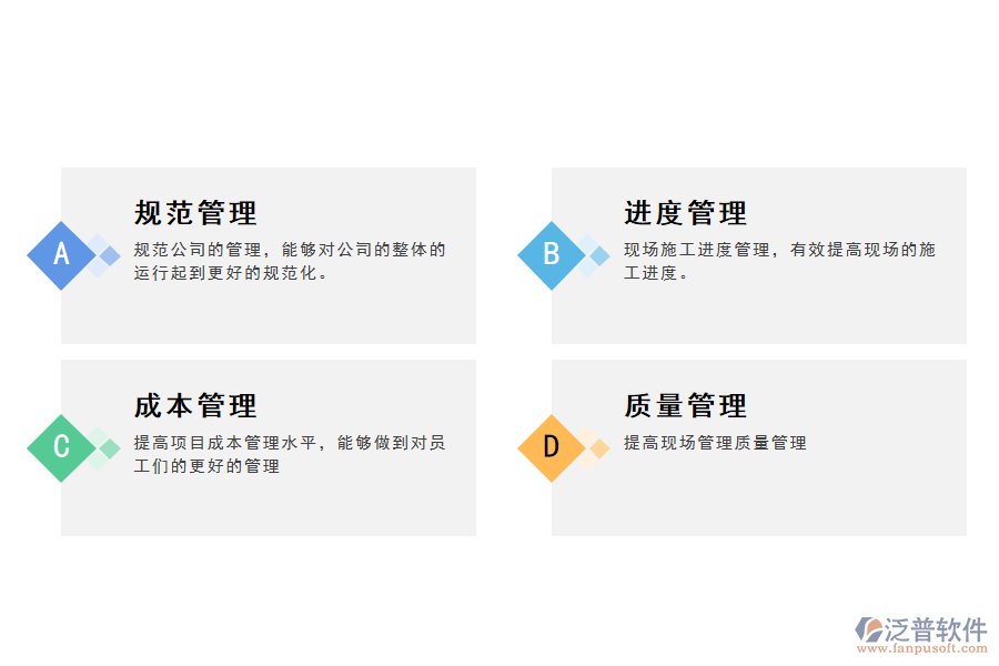 泛普軟件施工管理系統(tǒng)的作用