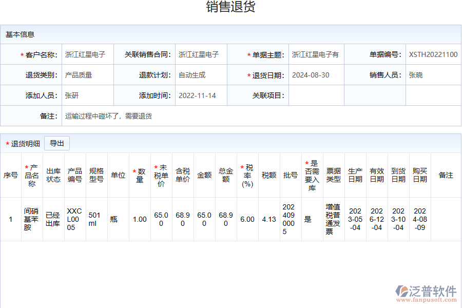 銷售退貨管理系統(tǒng)的優(yōu)勢(shì)有哪些