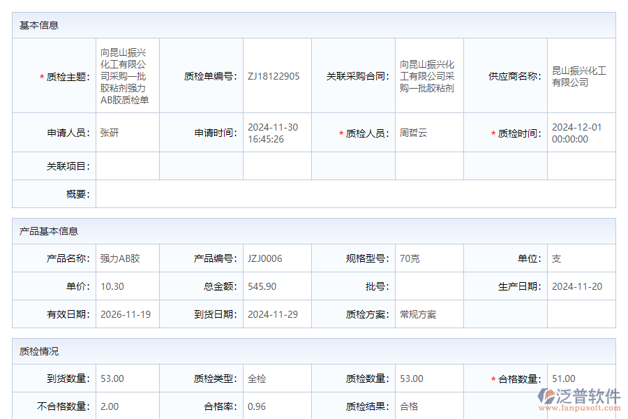 為什么需要質(zhì)檢項目查詢平臺