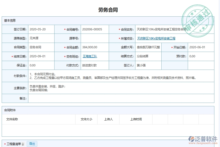 設(shè)備安裝工程勞務(wù)承包合同報(bào)表管理注意事項(xiàng)