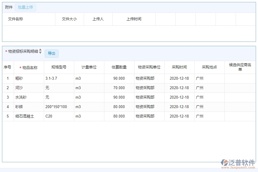 四、泛普軟件-公路工程企業(yè)大型物資招標采購計劃管理系統(tǒng)的優(yōu)點