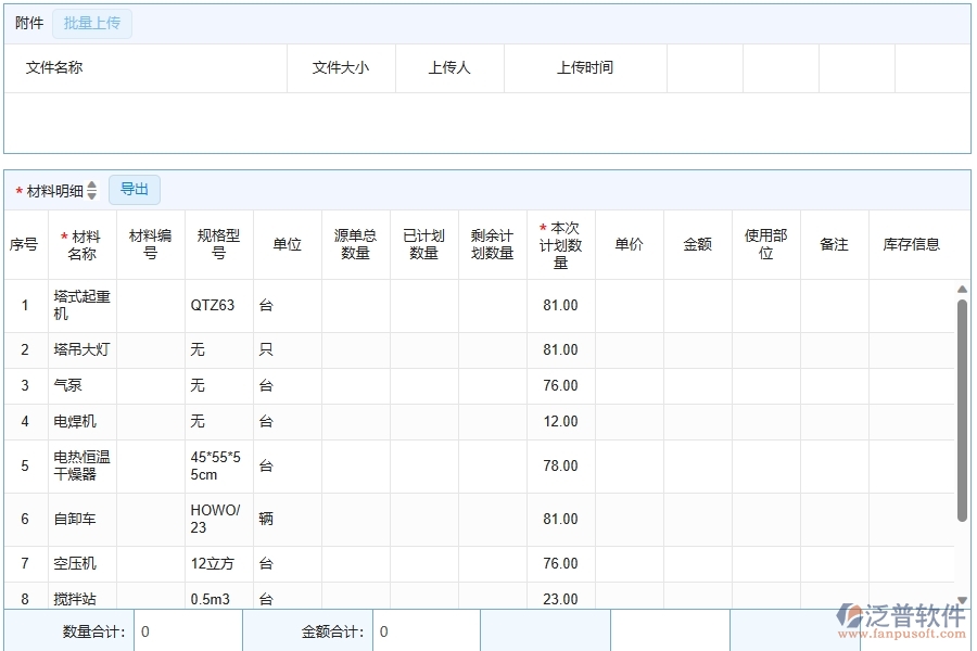 泛普軟件-公路工程管理系統(tǒng)如何解決工程企業(yè)的材料計(jì)劃痛點(diǎn)