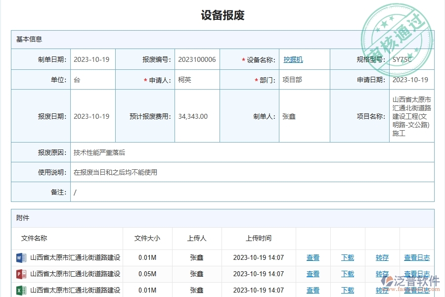 設(shè)備設(shè)施報廢管理系統(tǒng)為路橋工程企業(yè)帶來的價值有哪些