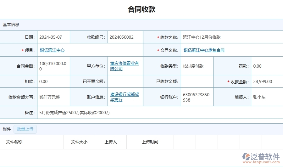 四、泛普軟件-幕墻工程企業(yè)項(xiàng)目利潤(rùn)表(按收付款取數(shù))的框架設(shè)計(jì)思路