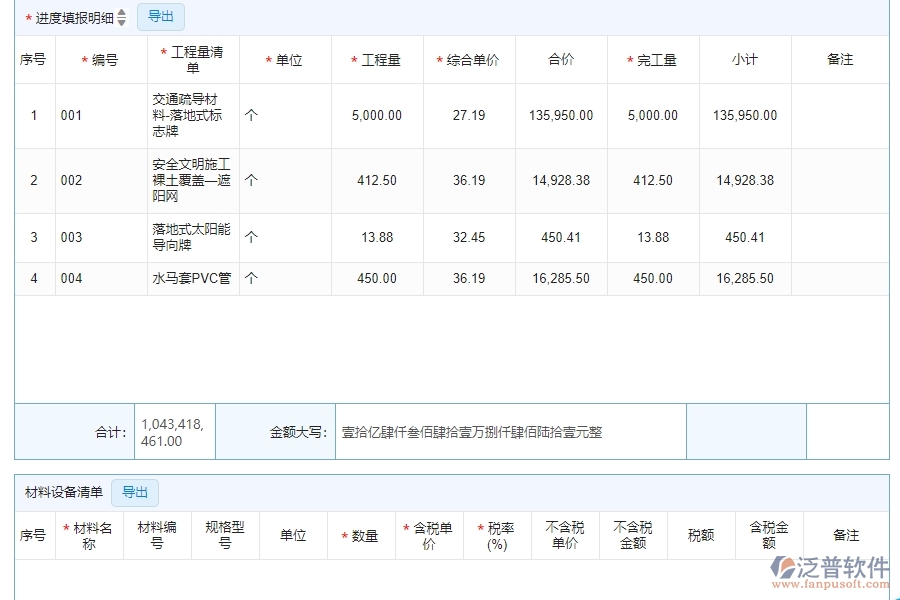 四、泛普軟件-公路工程管理系統(tǒng)中進度填報管理的應(yīng)用場景