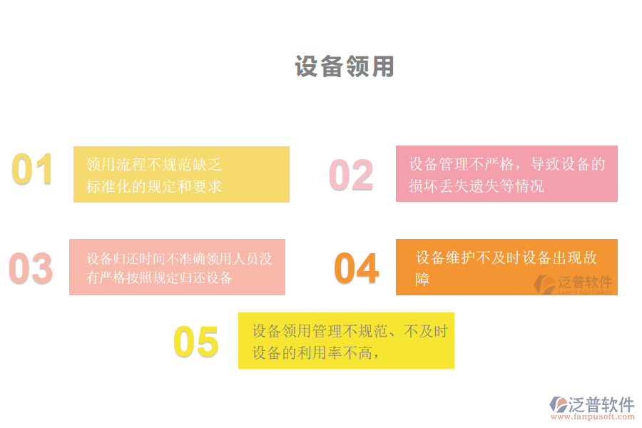 在市政企業(yè)設(shè)備領(lǐng)用管理過程中可能存在的問題有哪些