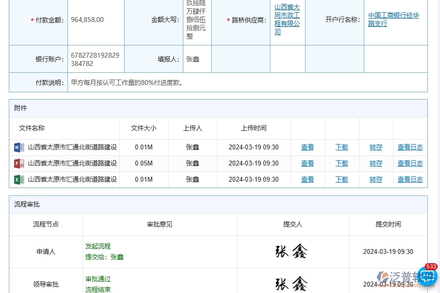 泛普軟件-路橋工程管理系統(tǒng)如何解決工程企業(yè)的租賃付款額管理痛點