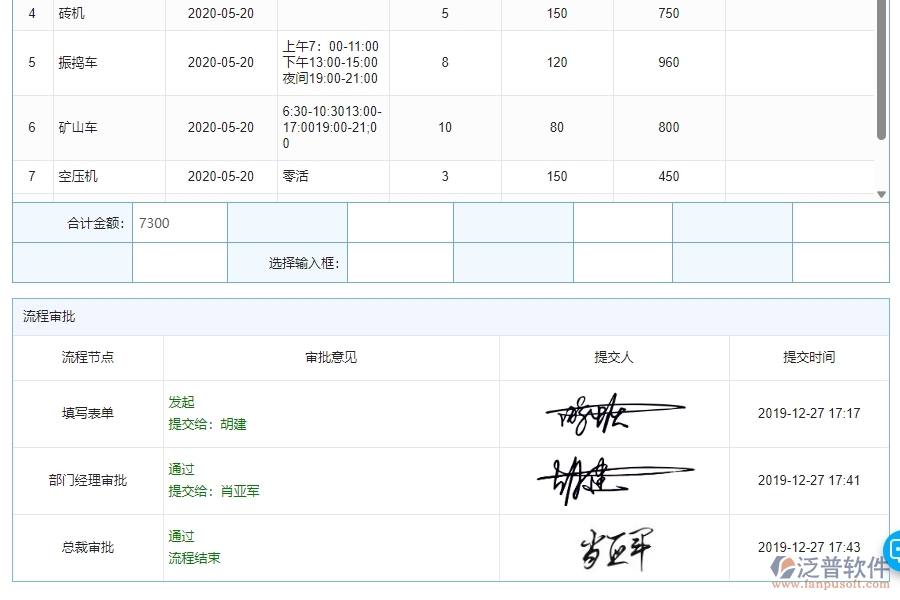 三、泛普軟件-園林工程管理系統(tǒng)如何解決企業(yè)機械費列表問題