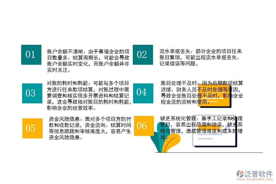 多數(shù)幕墻企業(yè)在賬戶初期查詢中存在的問題