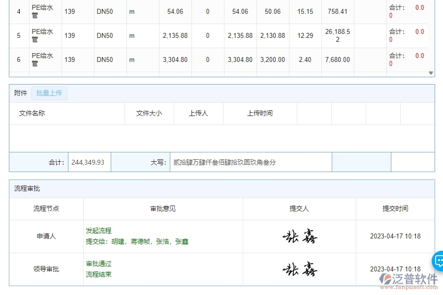 四、泛普軟件-幕墻工程管理系統(tǒng)在材料需用計劃明細(xì)查詢中的解決方案