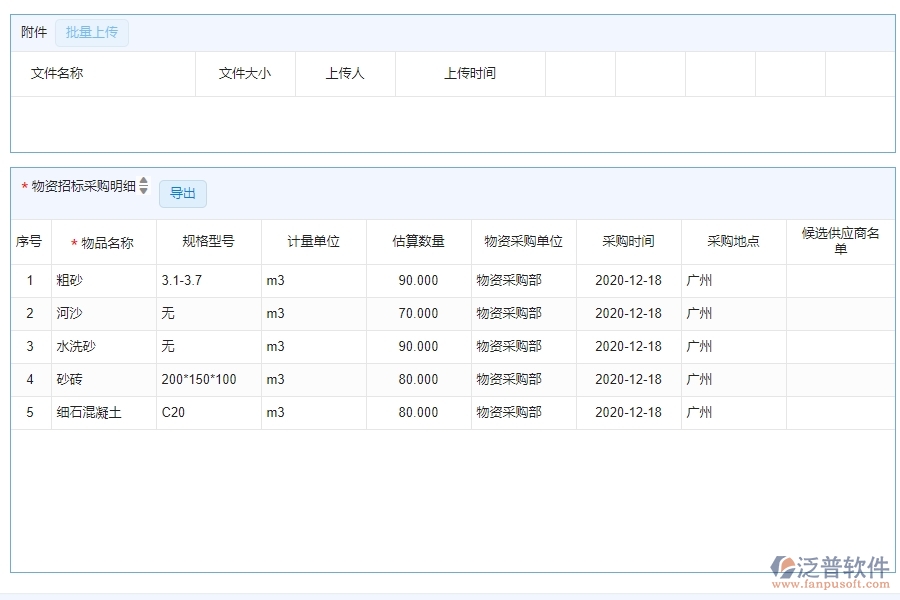 四、使用泛普軟件-公路工程大型物資招標(biāo)采購計劃明細(xì)查詢管理系統(tǒng)的優(yōu)勢