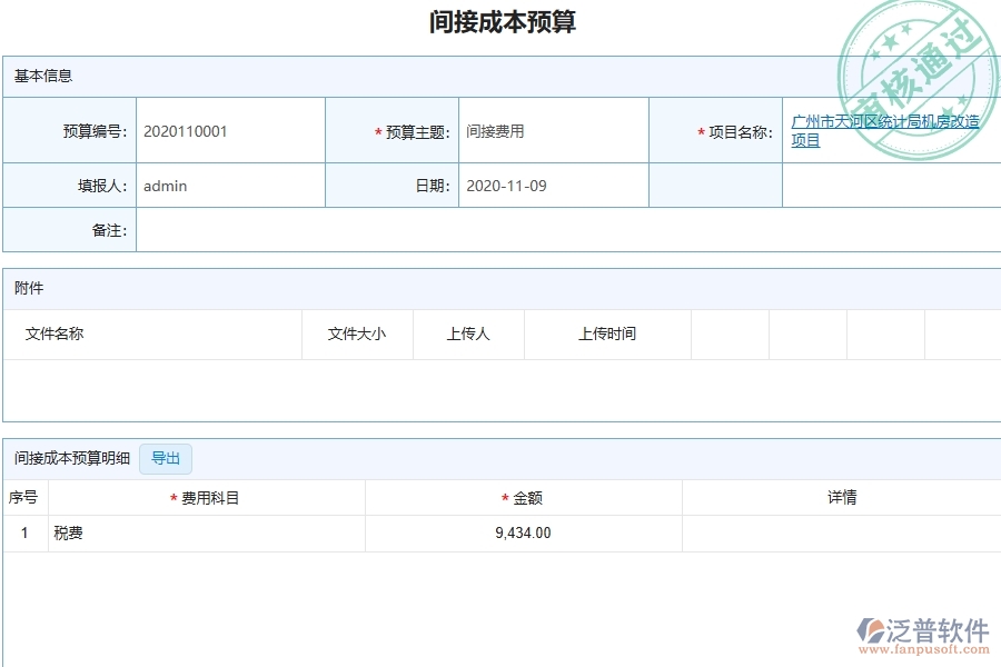 泛普軟件-路橋工程管理系統(tǒng)中間接成本預算的競爭優(yōu)勢