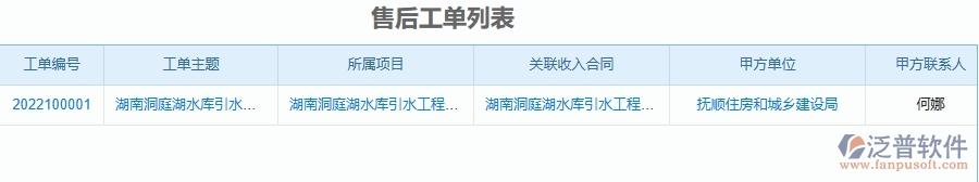 二、 泛普軟件-安防工程系統(tǒng)如何解決企業(yè)售后工單管理遇到的難點(diǎn)