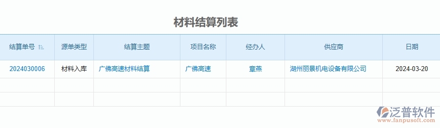 三、泛普軟件-公路工程企業(yè)在項目總成本統(tǒng)計表(按結(jié)算取數(shù))中需要注意哪些問題