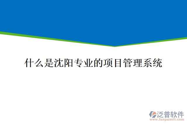 什么是沈陽專業(yè)的項(xiàng)目管理系統(tǒng)