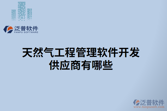 天然氣工程管理軟件開發(fā)供應(yīng)商有哪些