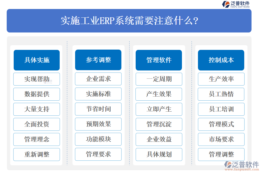 實施工業(yè)ERP系統(tǒng)需要注意什么?