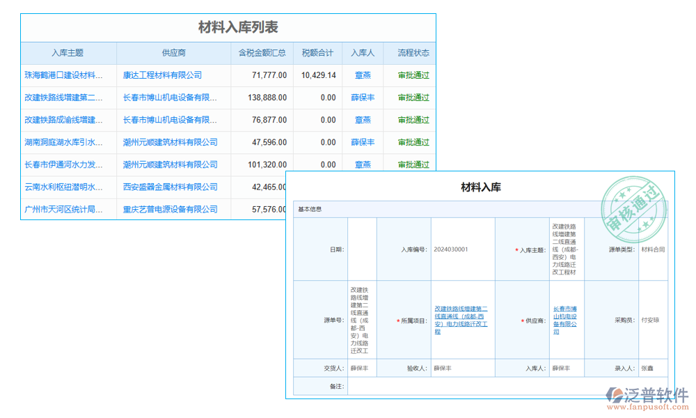 收料管理