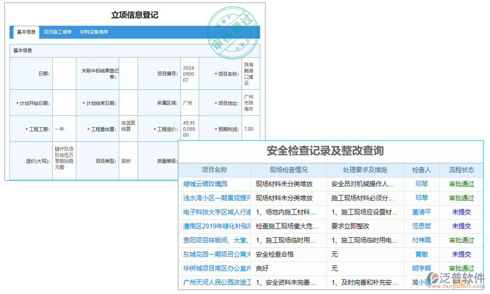 檢測管理