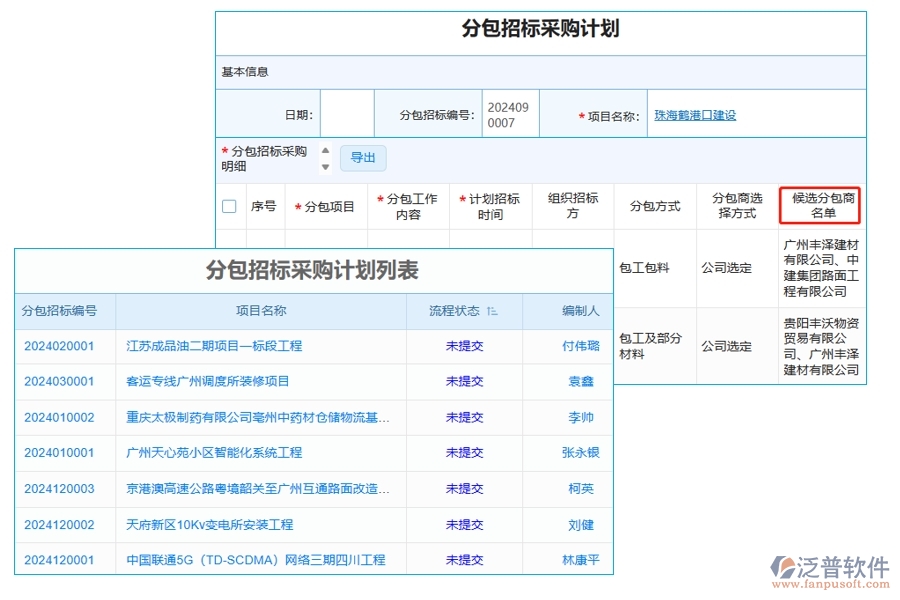 智慧引領(lǐng)，精準(zhǔn)選擇：揭秘工程項(xiàng)目招標(biāo)軟件分包商名單編制的藝術(shù)