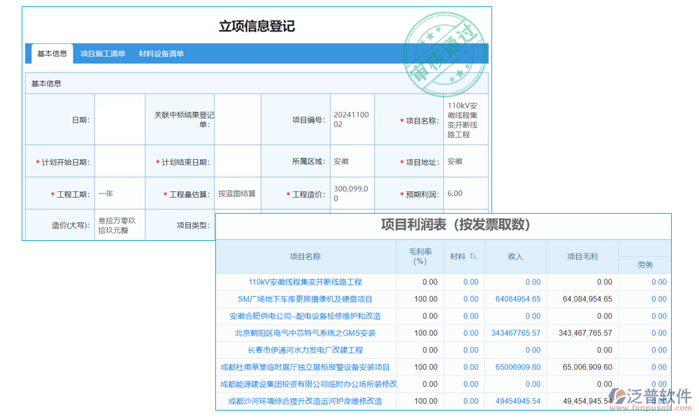 資質(zhì)管理