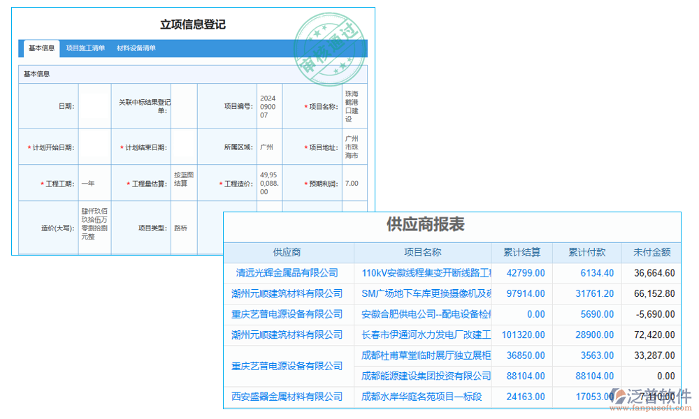 供應商管理