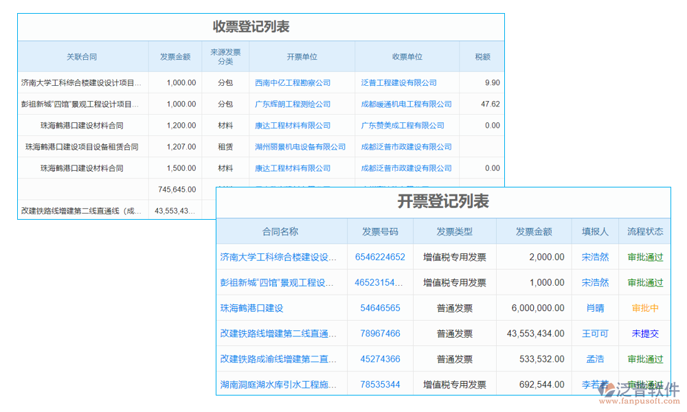 弱電施工記賬軟件