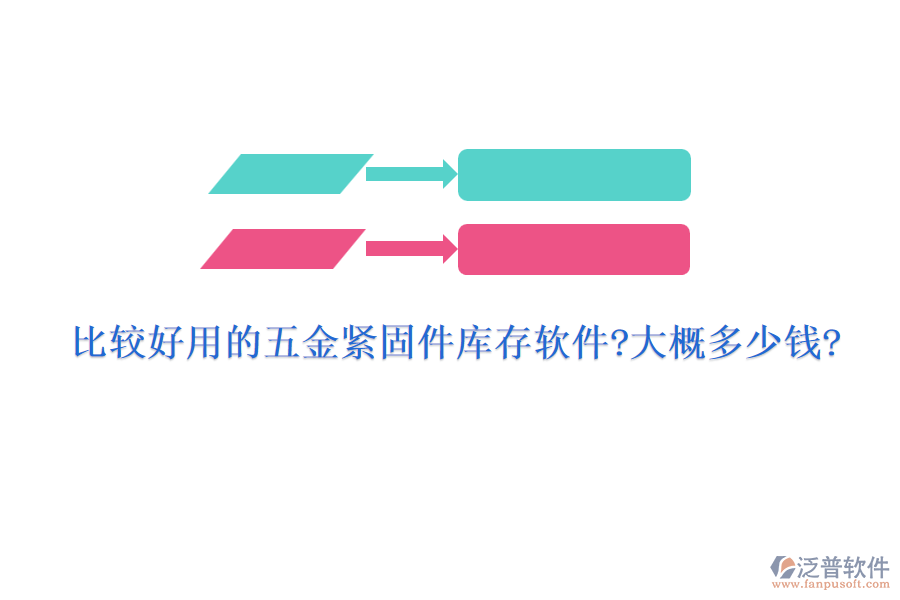 比較好用的五金緊固件庫存軟件?大概多少錢?