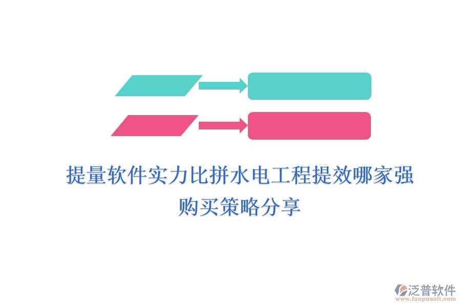 提量軟件實力比拼，水電工程提效哪家強？購買策略分享