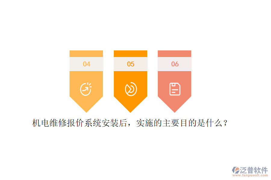 機(jī)電維修報(bào)價(jià)系統(tǒng)安裝后，實(shí)施的主要目的是什么？